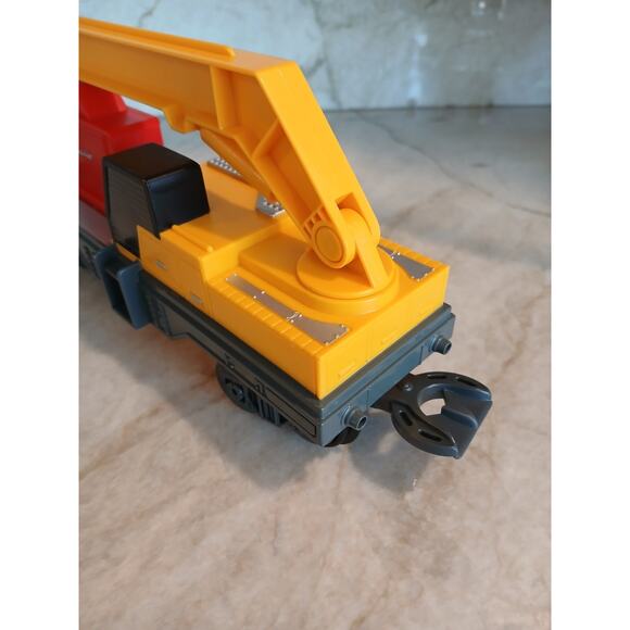 Toy State Crane Car CAT Caterpillar Construction Express Train Yellow Replacemen - Picture 5 of 15